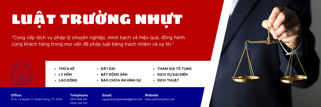 CÔNG TY LUẬT TNHH TRƯỜNG NHỰT